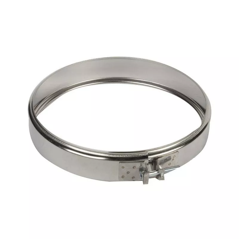 Хомут обжимной, ф 210, AISI 439/0,5мм, h=46мм												