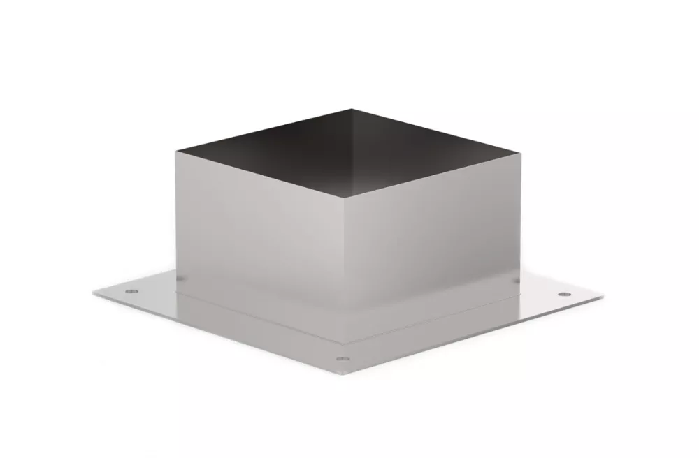 Декоративный ППУ КвХ, ф 200, AISI 439/Оц, 0,5мм/0,5мм												